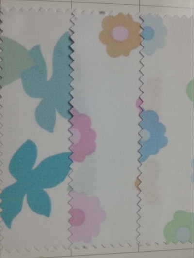 SX- YAXG 漂白緞條CVC50/50 40*40/156*96 嫩葉蘭花T65/C35 23*23/104*61 耐漂白水 耐氯漂 制服 Anti bleaching bleaching resistant 側面照